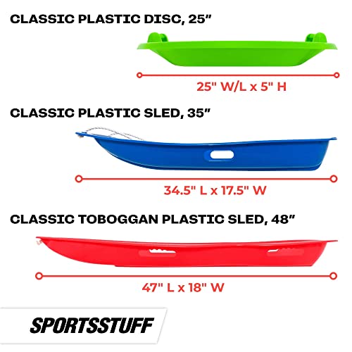 SportsStuff Plastic Sled X401