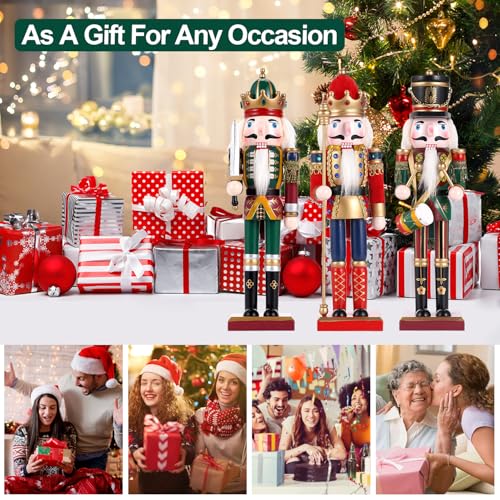 12 inch Wooden Nutcracker Ornament Swordsmen U177