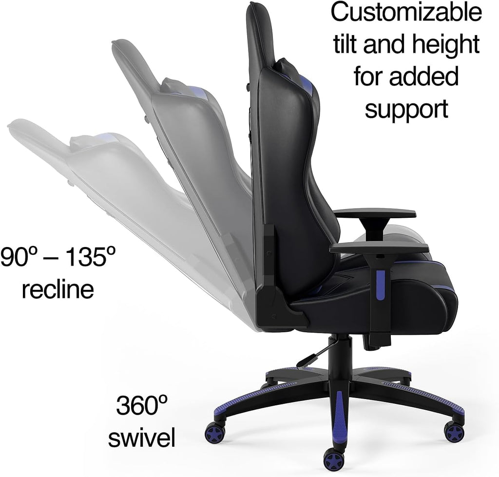 STAPLES Vartan Gaming Chair Blue B524871