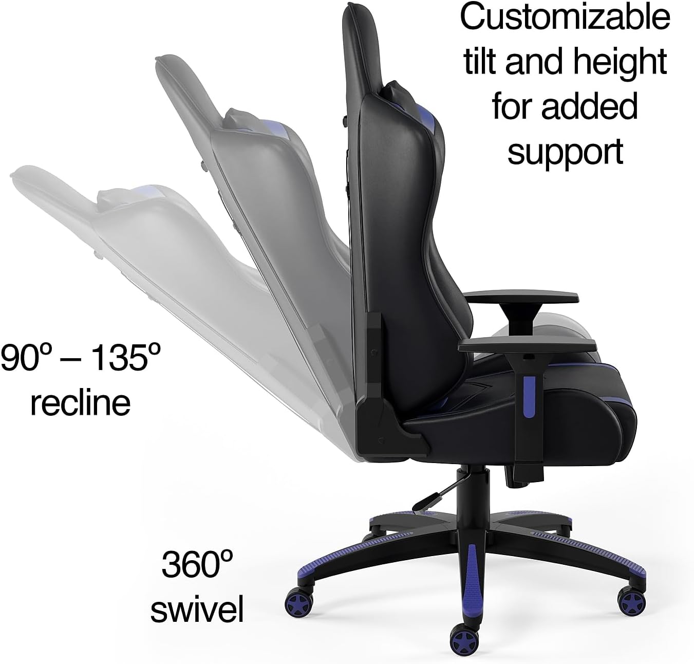 STAPLES Vartan Gaming Chair Blue B524871