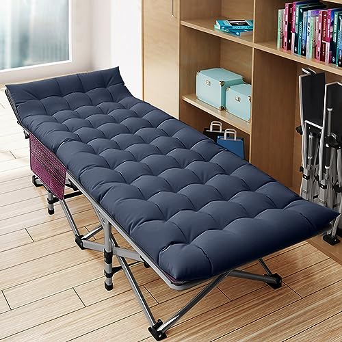 LILYPELLE Folding Camping Cot, Extra Wide Heavy Duty with Carry Bag Z15817