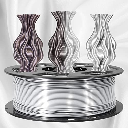 MIKA3D Bicolor Silk PLA 3D Printer Filament Bundle, 1.75mm, 6 Spools V5573