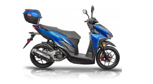 HHH Clash 200 EFI Adult Scooter Vitacci Gas Street Scooter 168cc Motorcycle (BLUE) X8336