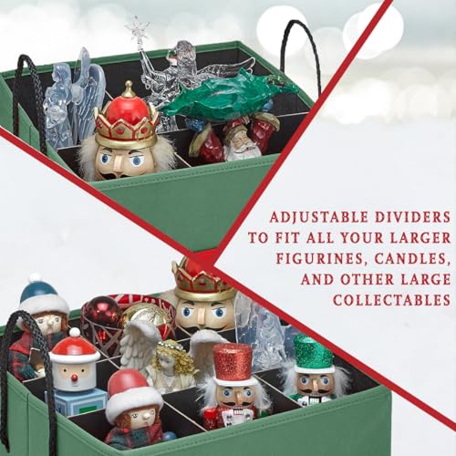 Christmas Nutcracker Storage Box for Figurines and Ornaments U4635