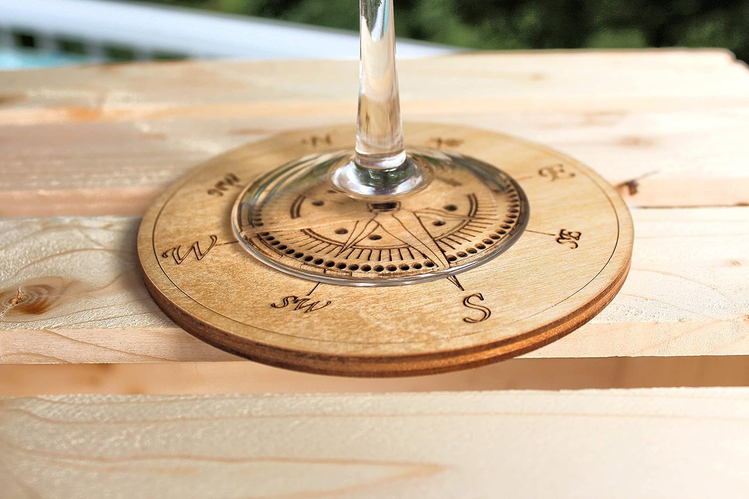 Compass Coasters - Set of 4 Y6657