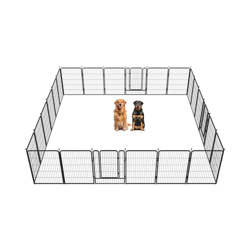 FXW Rollick Dog Playpen 32 Inch 16 Panels for Small and Medium Dogs E405995