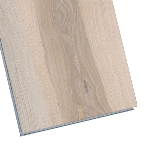 Interlocking Luxury Vinyl Flooring Wood-Look Planks SPC Rigid Core Waterproof Hickory Q852539
