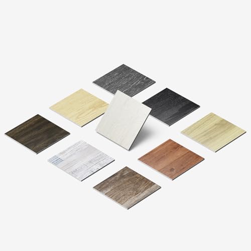 ATOPOSE Peel and Stick Vinyl Flooring 36pcs 6"×36" Wood Effect Waterproof D74600