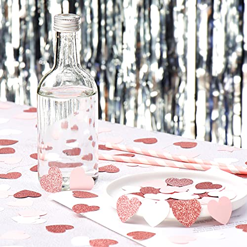White-Gold Christmas Tree Star Confetti 300pcs Party Decoration N454