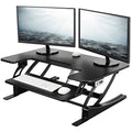 VIVO 36 inch Electric Stand Up Desk Converter, Black U953
