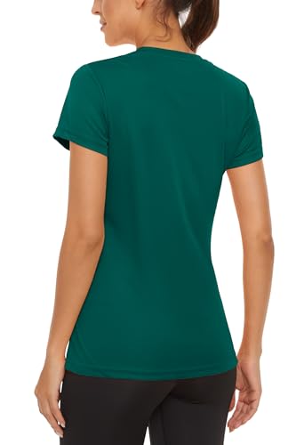 MAGCOMSEN Women's Short Sleeve UPF 50+ Sun Protection T-Shirt U490