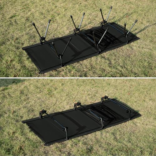 OneTigris SUPRANUBIS Camping Cot, Height Adjustable, Portable Folding Bed R56991