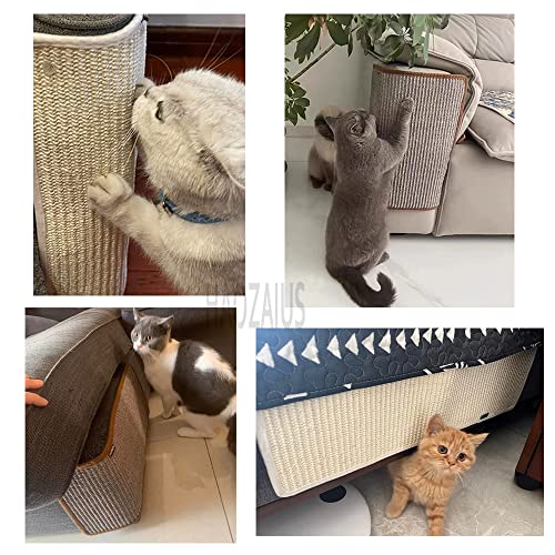 Cat Scratcher Mat Sisal Couch Protector for Cats F7357