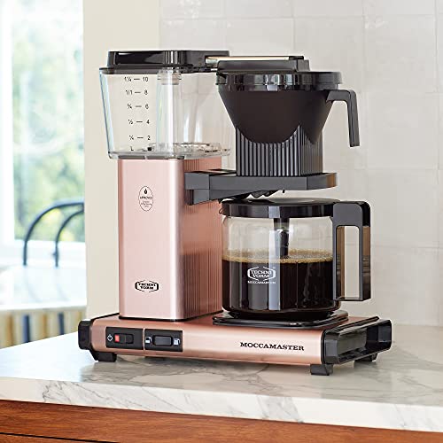Technivorm Moccamaster 53941 KBGV Select 10-Cup Coffee Maker, Polished Silver G3553