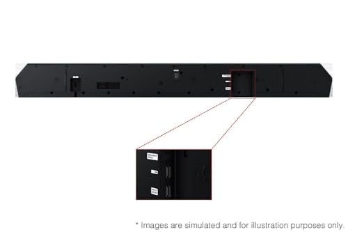 SAMSUNG Q990D 11.1.4ch Soundbar with Wireless Dolby Atmos and Rear Speakers M1387