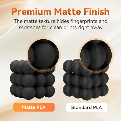 FLASHFORGE PLA Filament 1.75mm Burnt Titanium, Color Changeable 3D Printer Filament 1kg T433110