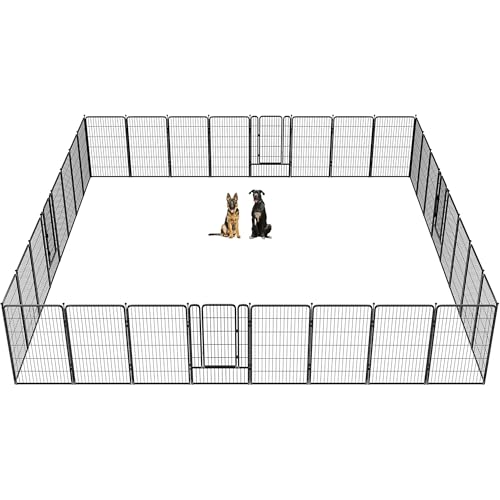 FXW Rollick Dog Playpen 32 Inch 16 Panels for Small and Medium Dogs E405995