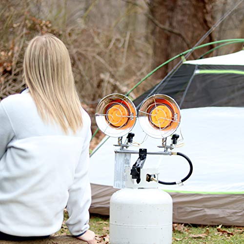 Mr. Heater MH30T Double Tank Top Outdoor Propane Heater B755