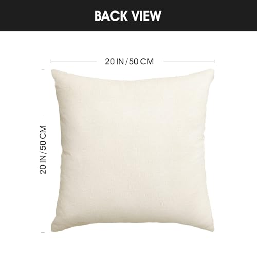 AVOIN colorlife Merry Christmas Trees Snowflake Throw Pillow Covers 18 x 18 Inch Set of 4 R125029