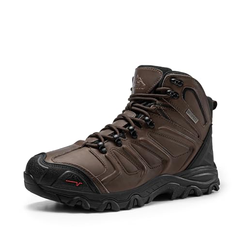 NORTIV 8 Men's Waterproof Ankle High Hiking Boots D984