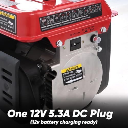 PowerSmart 2500-Watt Gas Powered Portable Inverter Generator, CO Sensor, EPA Compliant M468