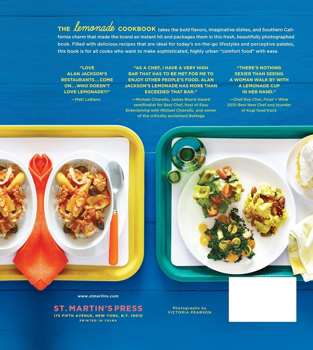 The Lemonade Cookbook: Southern California Comfort Food Q4696