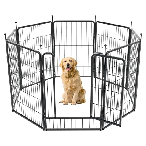 FXW Rollick Dog Playpen 32 Inch 16 Panels for Small and Medium Dogs E405995