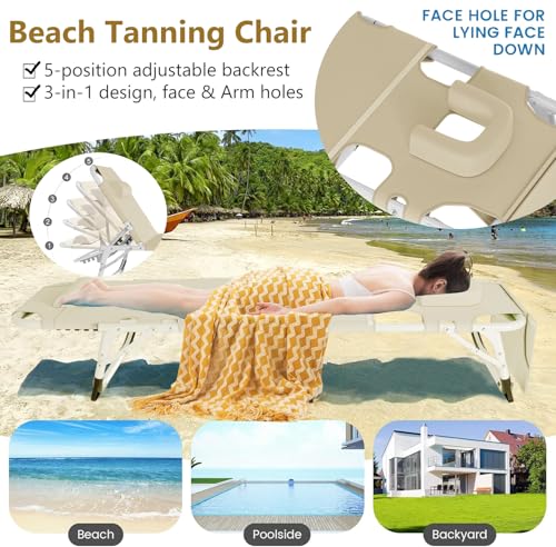 ABORON Oversized Folding Camping Cot for Adults, Double Layer 1200D, with Mat & Carrying Bag S2407