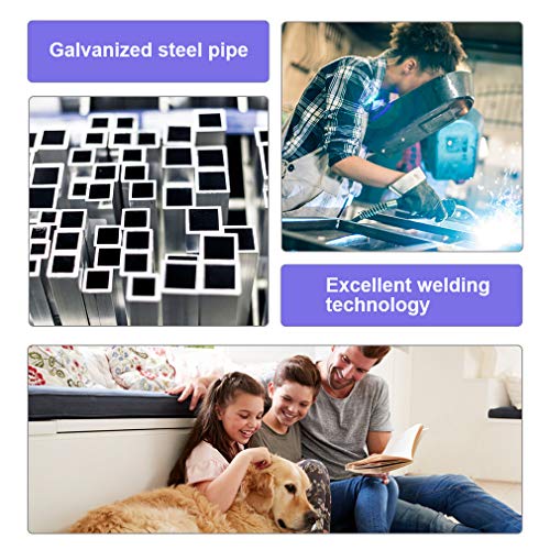 BestPet 8x4x6 Ft Outdoor Dog Kennel with Waterproof Cover Z82451
