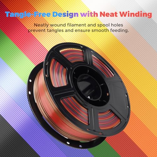 FLASHFORGE Silk PLA Filament 1.75mm, 1kg Spool V8381