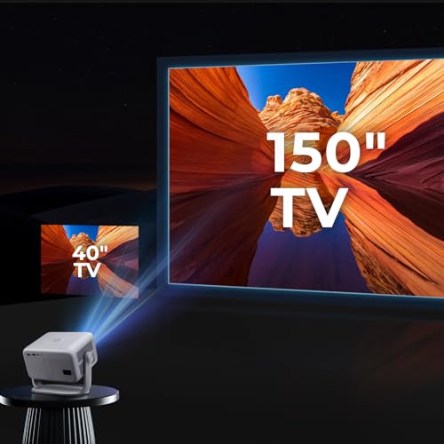 Netflix Officially Licensed Smart Projector with WiFi and Bluetooth, 1080P 4K Support J441426