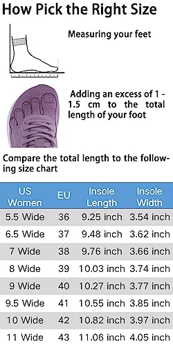 BRONAX Women's Wide Toe Box Road Running Shoes F180