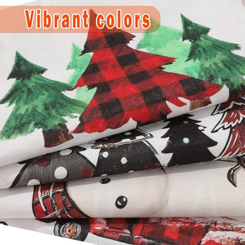 Christmas Pillow Covers 18x18 Set of 4, Double-Sided Print G493315