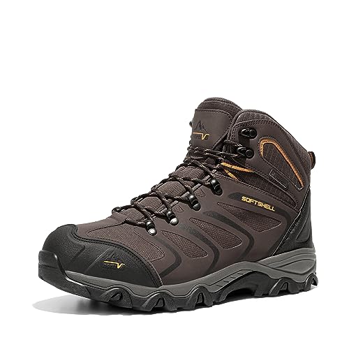 NORTIV 8 Men's Waterproof Ankle High Hiking Boots D984