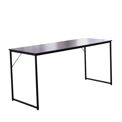 Vintage 63 Inch Computer Desk with Metal Frame C86416
