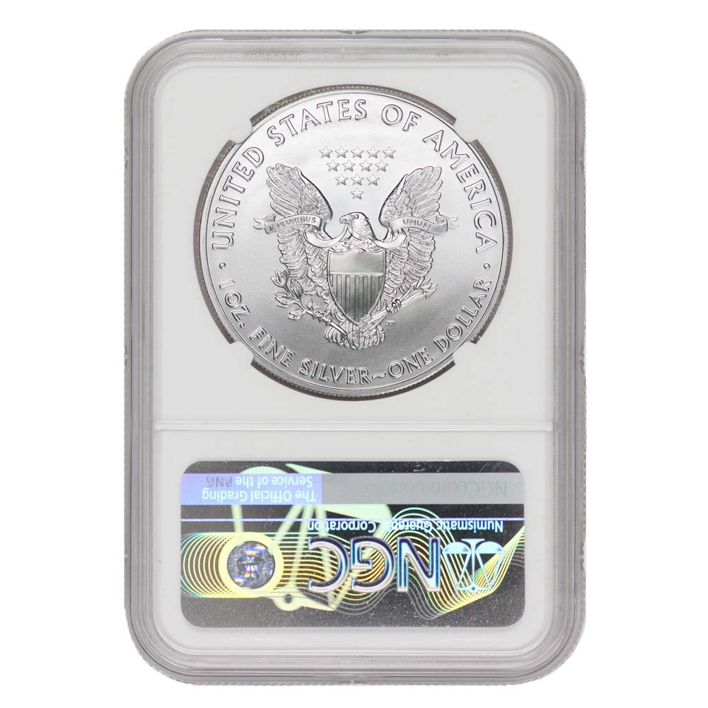 2021 1 oz American Silver Eagle Coin MS-70 NGC D30684