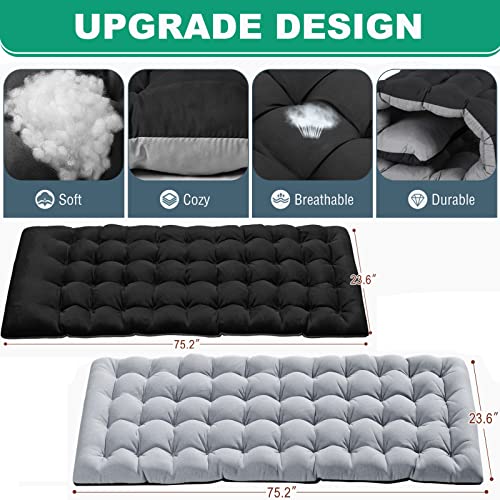 Portable Folding Camping Cot, Adjustable Reclining Chaise with Pillow U54731