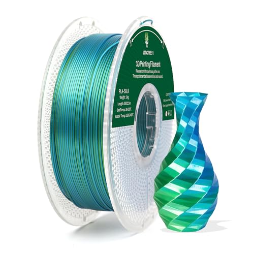 Silk PLA Filament 1.75mm Triple Colors 1kg Spool H522734