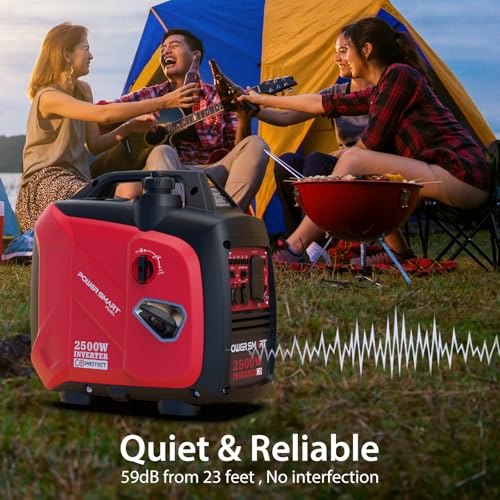 PowerSmart 2500-Watt Portable Inverter Generator for Camping U773