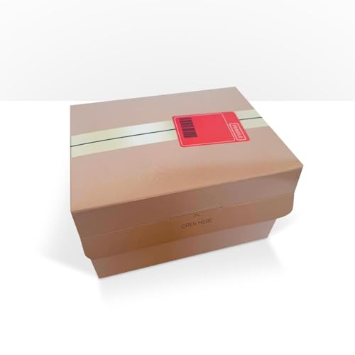 FETTIPOP Merry Christmas Exploding Confetti Gift Box, Pop Up Surprise, Prank Gift Wrapping Idea E58876