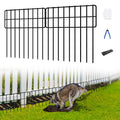 30 Panels No Dig Fence, Animal Barrier Fencing, 13in(H) x 30ft(L) Fence Barrier for Bottom, Rabbit Fencing for Garden, Dog Fences Barrier, Rustproof Metal Fences Border for Outdoor