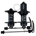 Hub 28/32 Hole Mountain Bikes Quick Release Center Lock Hubs Sealed Bearing Front Hub 100mm Rear Hub 135mm HG Freehub Support 8/9/10/11/12 Speed Cassette (Color : 28H)