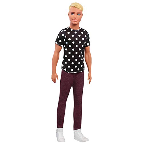 Barbie Ken Fashionistas Doll 14 In Black & White X661