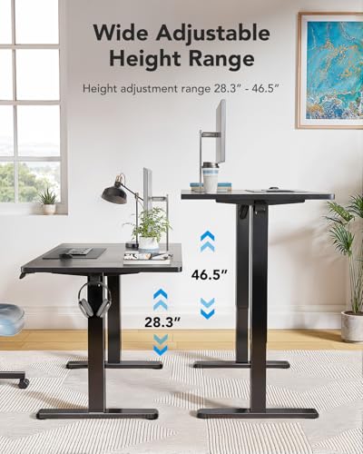 HUANUO Electric Standing Desk 71 x 35 inch Height Adjustable Sit Stand Desk H24537