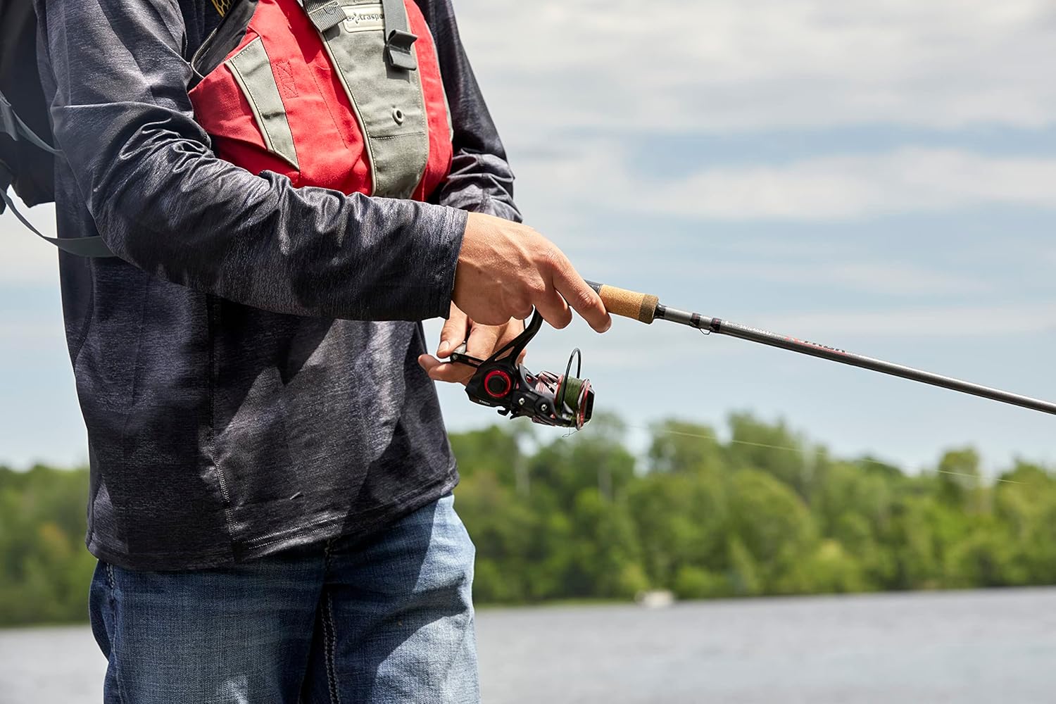 St. Croix Rods X-Trek Spinning Fishing Rod and Reel Combo S987923