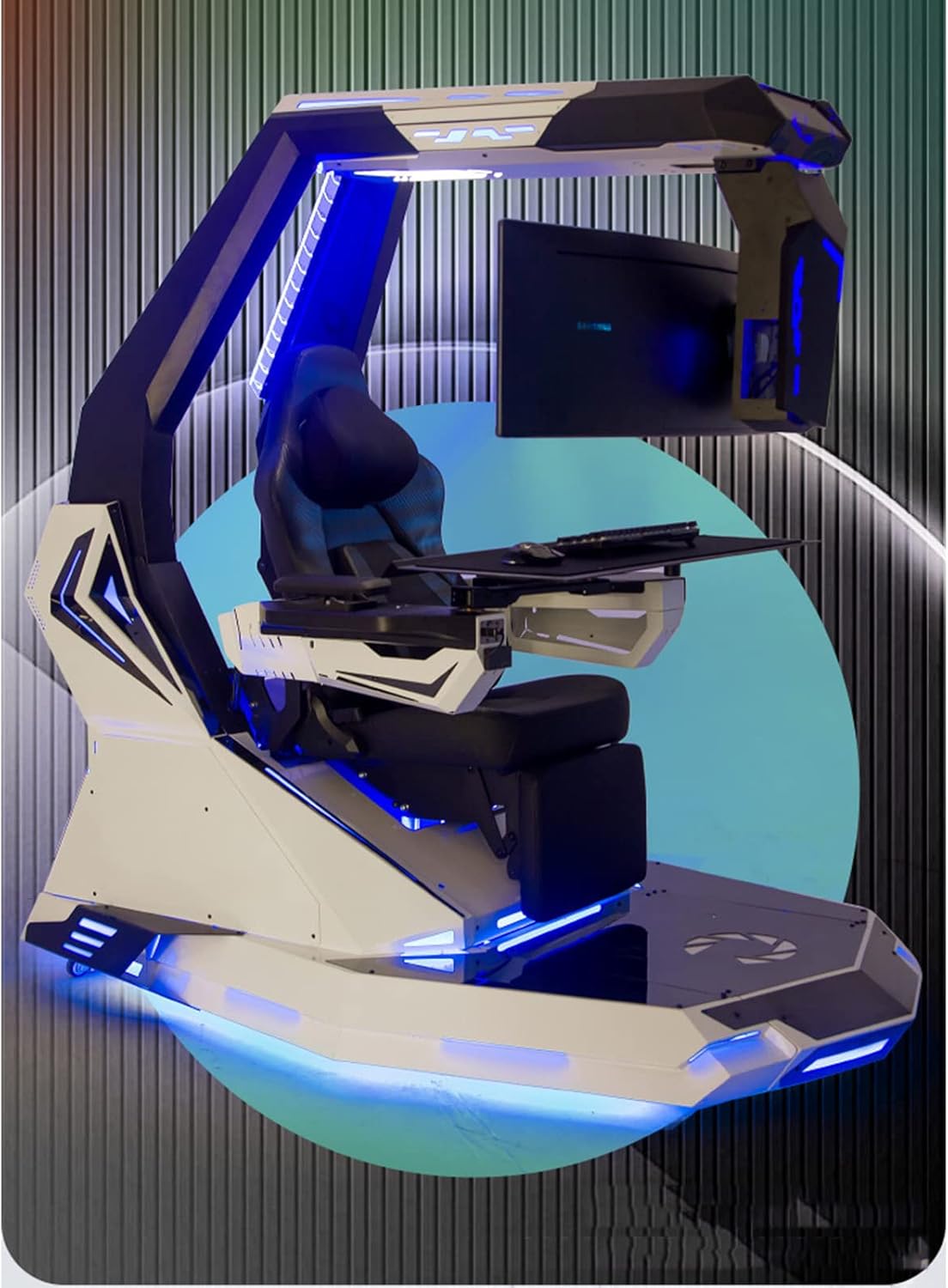 Family Zero Gravity Game Chair with Pedals and Massage E716649