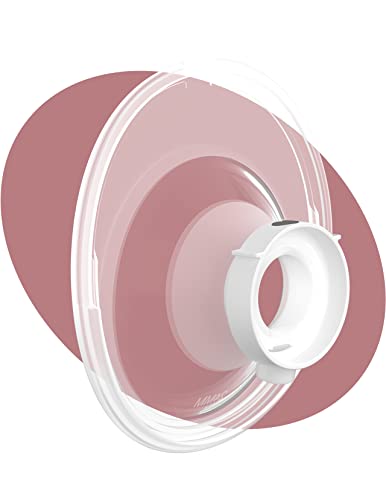 Momcozy M5 Hands-Free Wearable Breast Pump, Double-Sealed Flange, 3 Modes & 9 Suction Levels, 24mm, 2-Pack Quill Gray Z371714