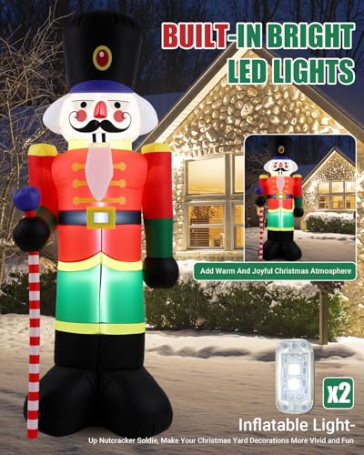 Christmas Inflatable Snowman with Penguin Yard Decoration with LED Lights K4000