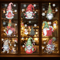 226 PCS Snowflake Window Clings, Reusable Winter Window Decals for Holiday Decor M46237