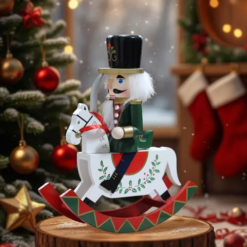 Wooden Nutcracker Soldier Tabletop Christmas Decoration A9504